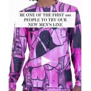 Swiminista x James Peter Henry Good Vibes Rashguard Beach Activities Pink XL NWT